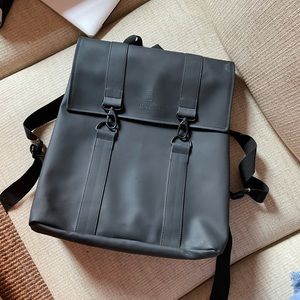 Black RAINS Waterproof Messenger MSN Bag